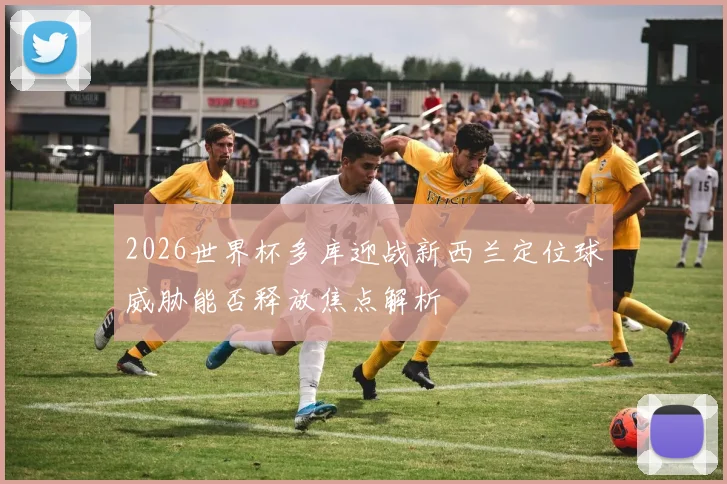 2026世界杯多库迎战新西兰定位球威胁能否释放焦点解析